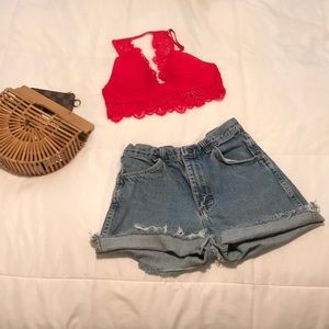 Maverick jean cutoffs